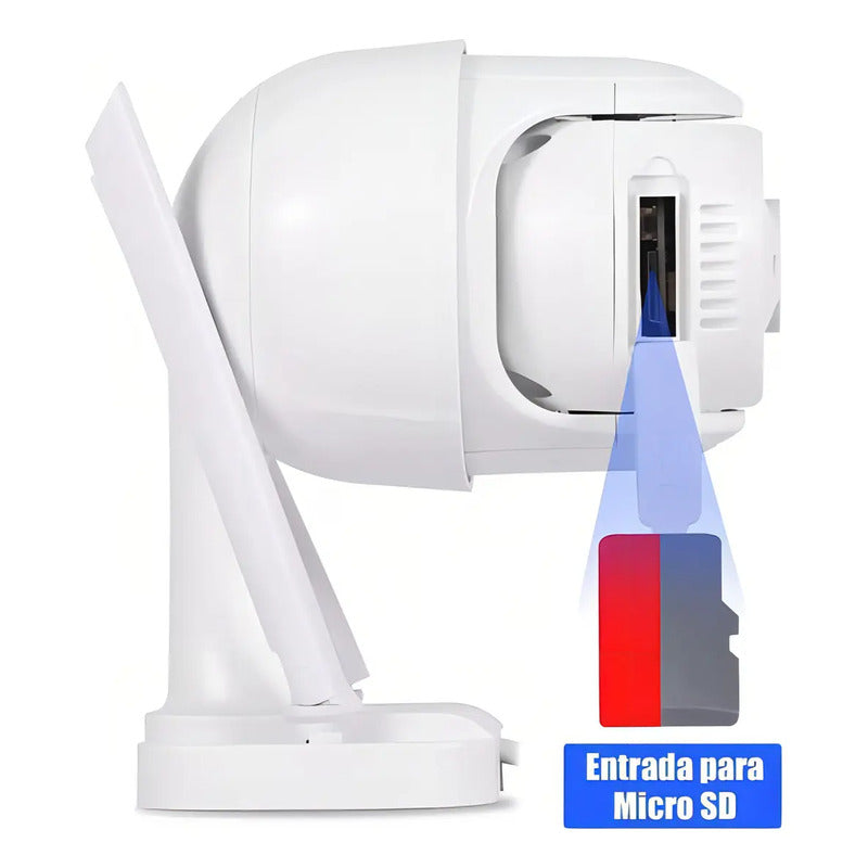 Cámara De Seguridad Ipega Ip Wifi 1080p Speed Dome A Prueba De Agua Blanco