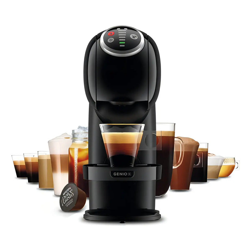 Cafetera Automatica  Capsulas Dolce Gusto Genio S Plus Negr Negro