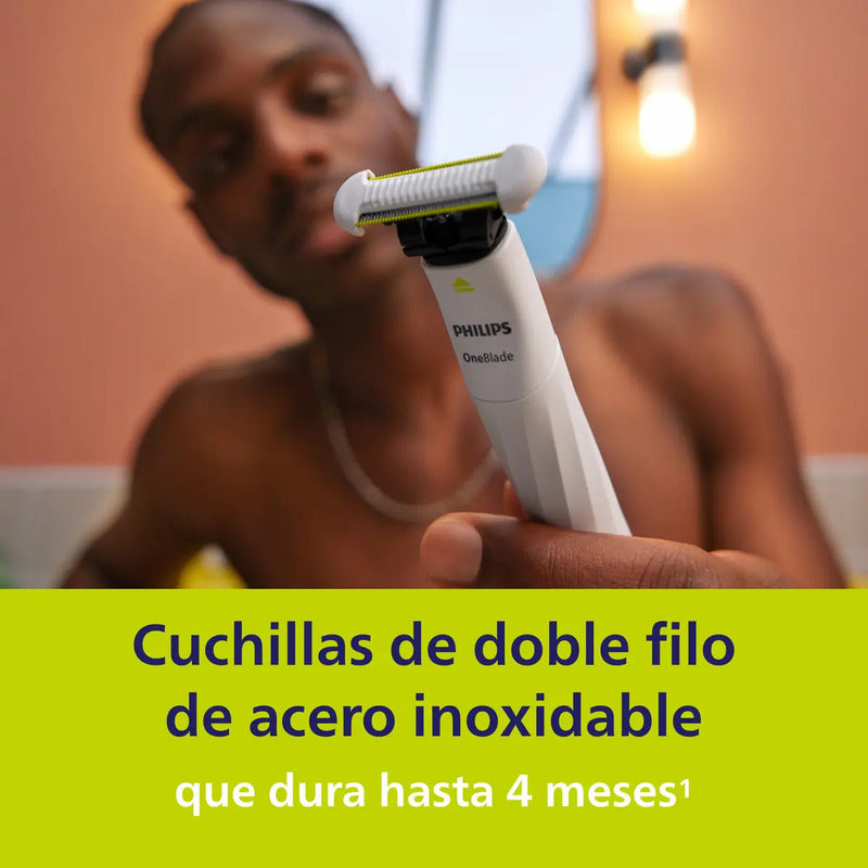 Philips Oneblade Intimate Qp1924/10 Uso En Seco Y Húmedo Blanco