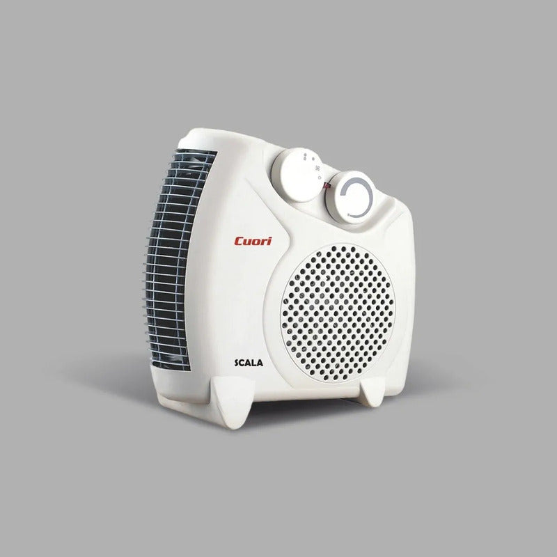 Caloventilador Electrico Cuori Solare Scala 2000w Color Blan Blanco
