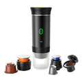 Cafetera Portátil Maquina Expresso 3 En 1 Mini Recargable Color Negro