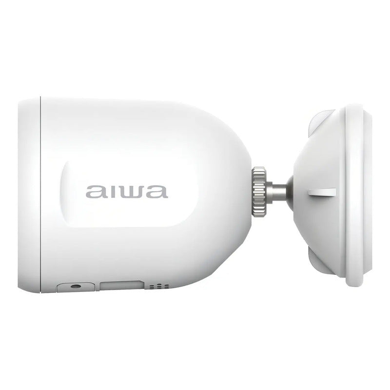 Cámara De Seguridad Aiwa Wifi 3mp Exterior Awctoa3 Blanco