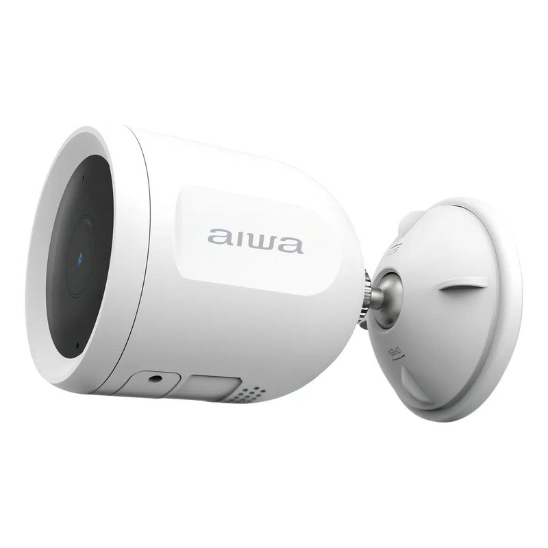 Cámara De Seguridad Aiwa Wifi 3mp Exterior Awctoa3 Blanco