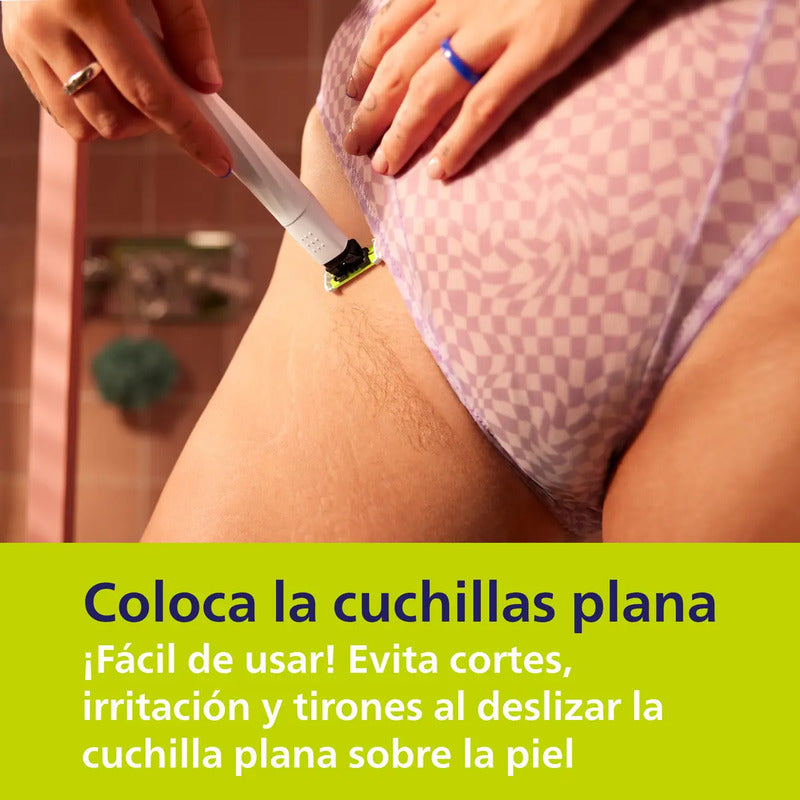 Philips Oneblade Intimate Qp1924/10 Uso En Seco Y Húmedo Blanco
