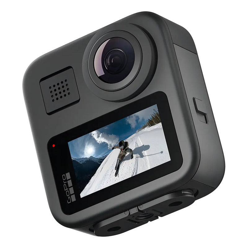 Cámara De Acción Gopro Max 360 5,6k Resistente Sumergible 6 Micrófonos Negro