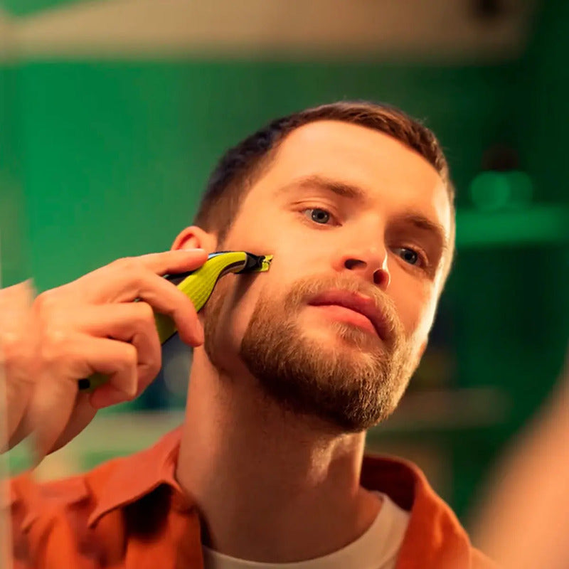 Philips Oneblade Cuchillas Repuesto Acero Inoxidable 2 Pzs Verde