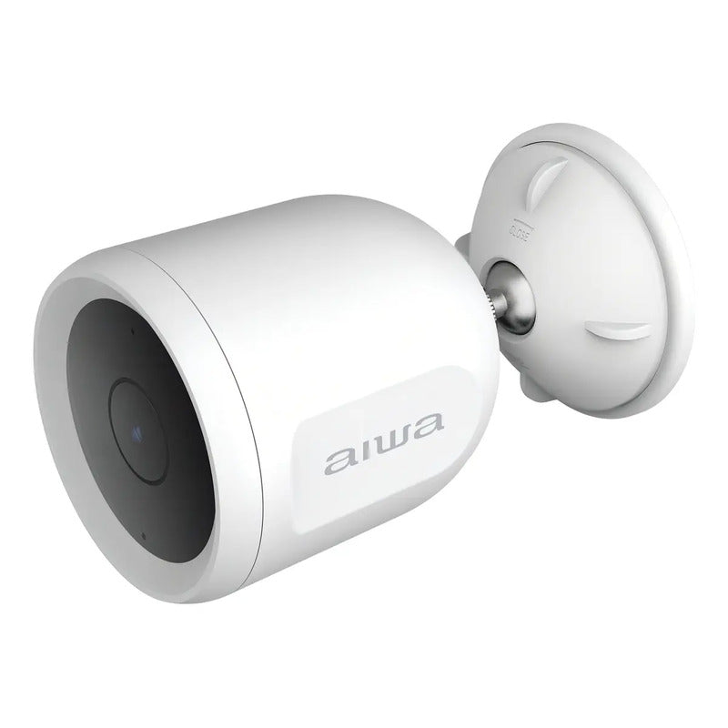 Cámara De Seguridad Aiwa Wifi 3mp Exterior Awctoa3 Blanco