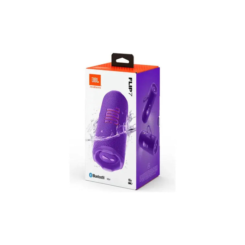 Parlante Jbl Jblflip7 Portátil Con Bluetooth Waterproof Purple