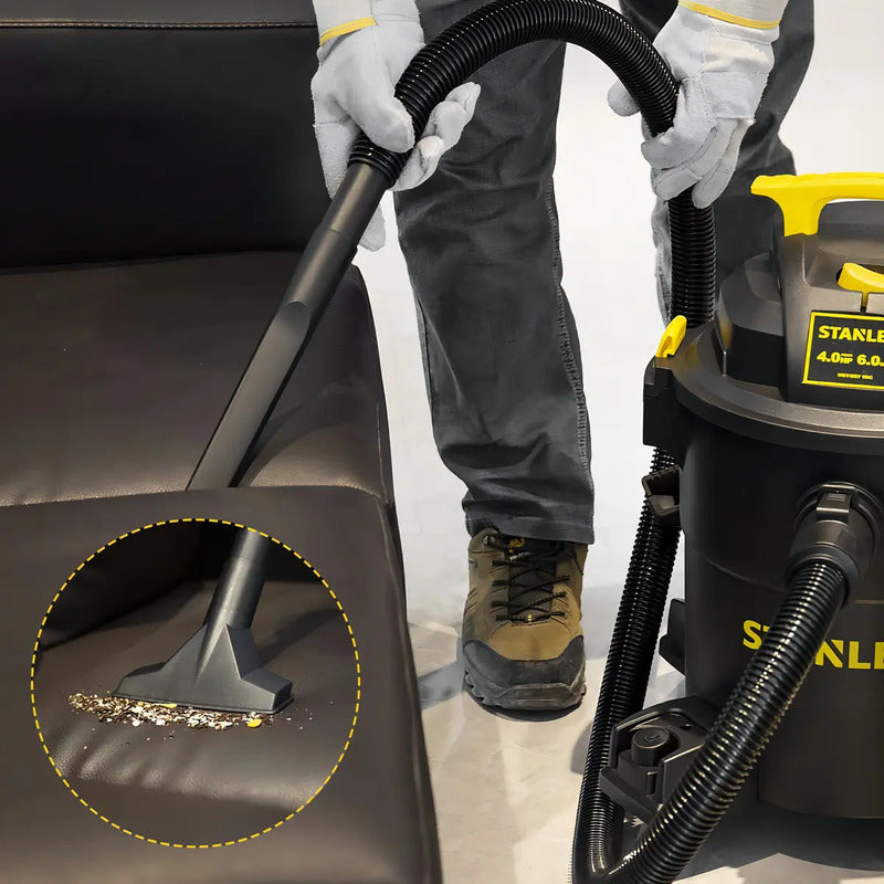 Aspiradora Stanley 23lts 3000w Sl19116p Liquido Y Polvo Negro