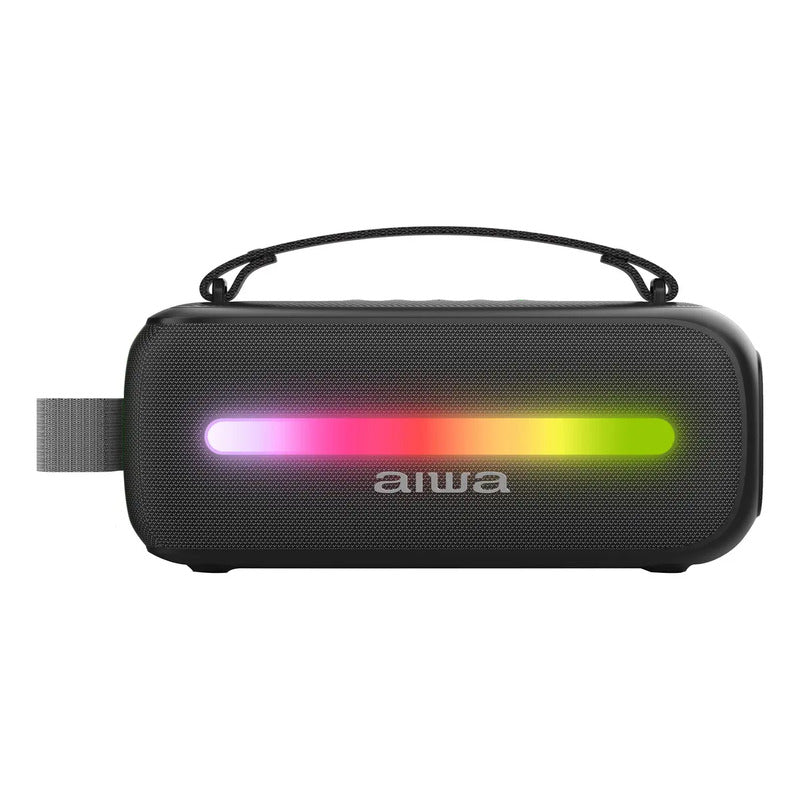 Parlante Aiwa Awss40bt Portátil Bluetooth Con Karaoke Negro Negro