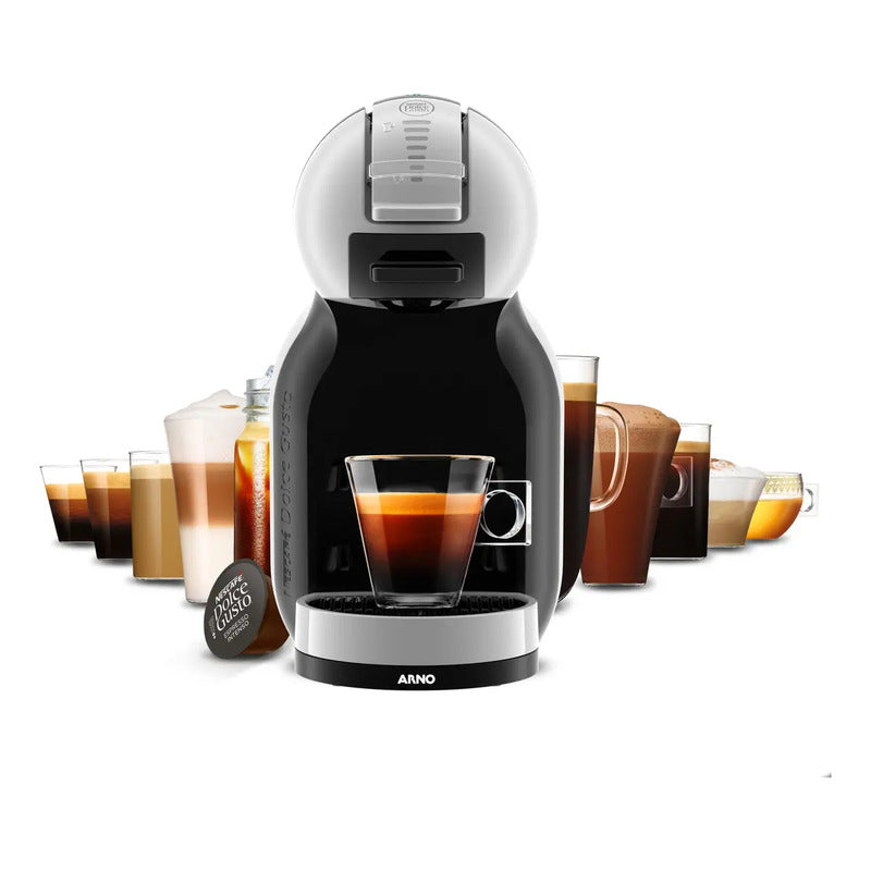 Cafetera Nescafé Dolce Gusto Mini Me Gris Y Negra Gris