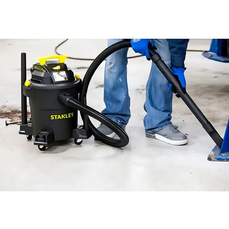 Aspiradora Stanley 23lts 3000w Sl19116p Liquido Y Polvo Color Negro