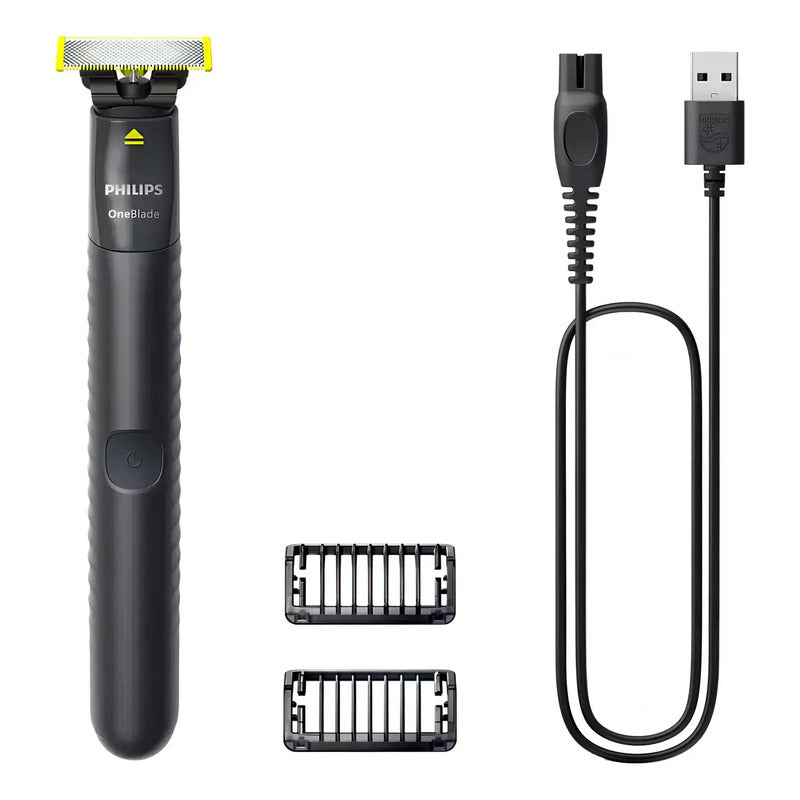 Afeitadora Philips One Blade Qp142410 Color Negro Negro