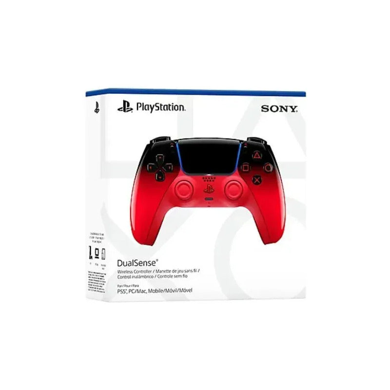 Control Dualsense Ps5 Techno Red Rojo