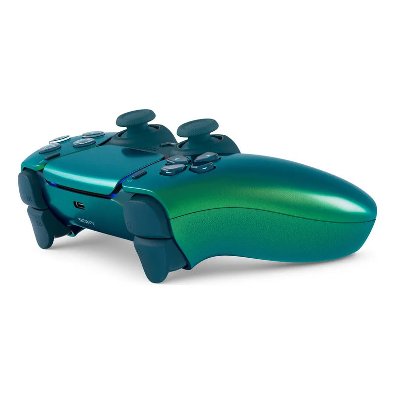 Joystick Inalámbrico Sony Ps5 Dualsense Chroma Teal Color Verde