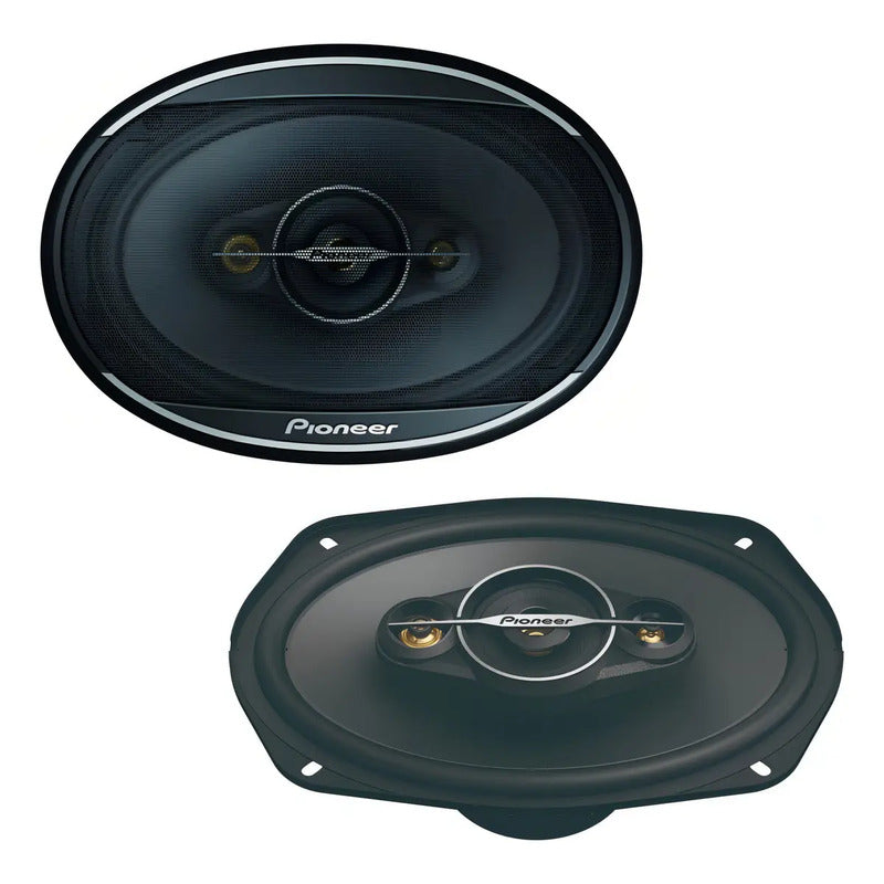 Bocinas Pioneer Ts-a6968s 6x9 Pulgadas 4 Vias 450w Color Ne Negro