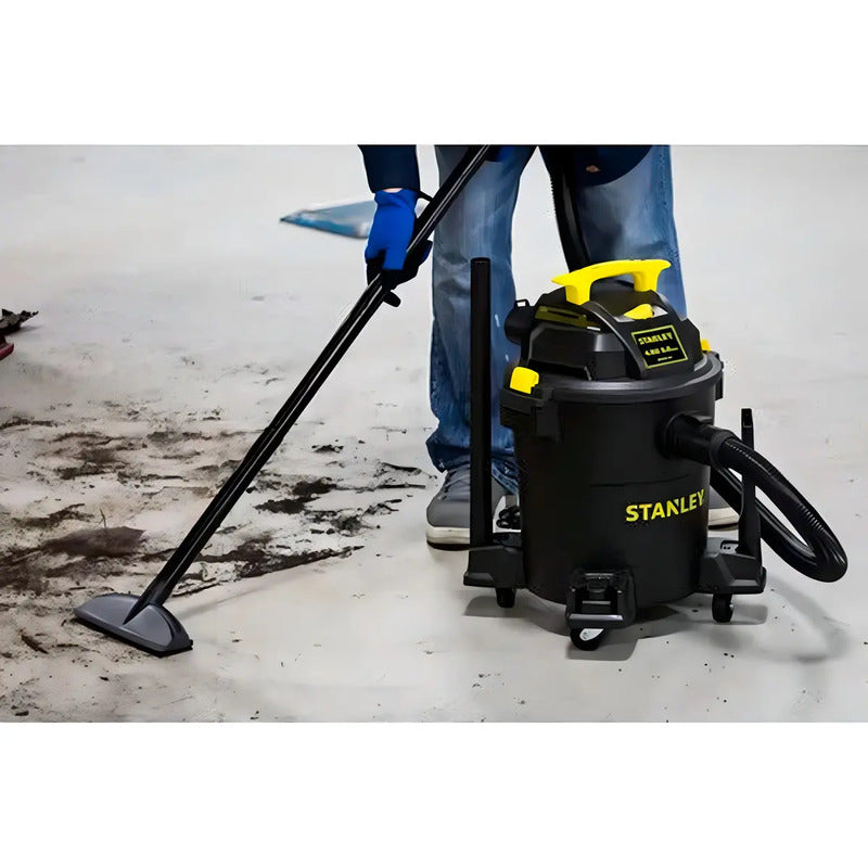Aspiradora Stanley 23lts 3000w Sl19116p Liquido Y Polvo Color Negro