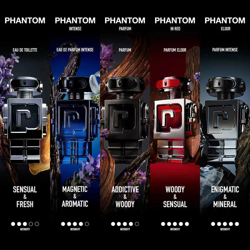Perfume Rabanne Phantom Elixir Intense 50ml Para Hombre