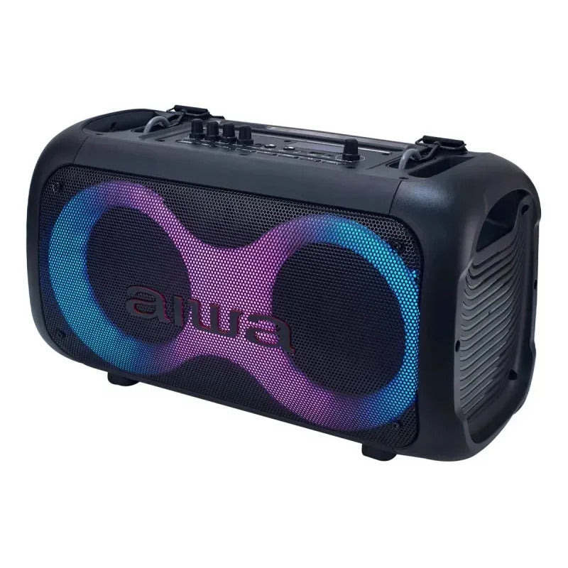 Parlante Activo Aiwa Awpoh35plus Portátil Blutetooth 600w Pmpo Color Negro