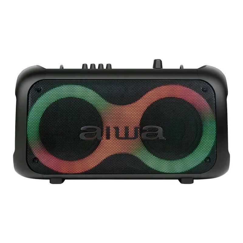 Parlante Activo Aiwa Awpoh35plus Portátil Blutetooth 600w Pmpo Color Negro