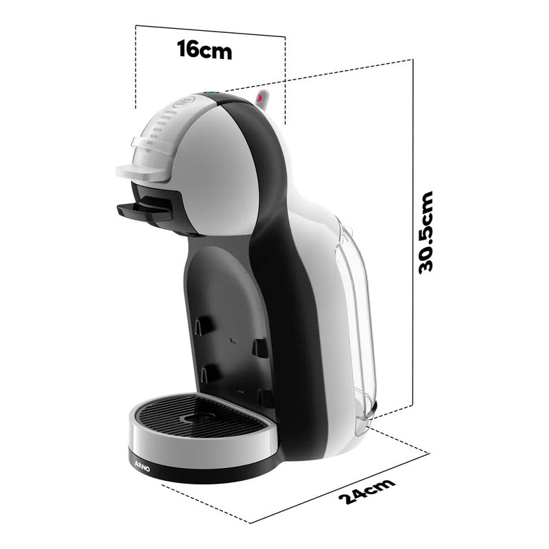Cafetera Nescafé Dolce Gusto Mini Me Gris Y Negra