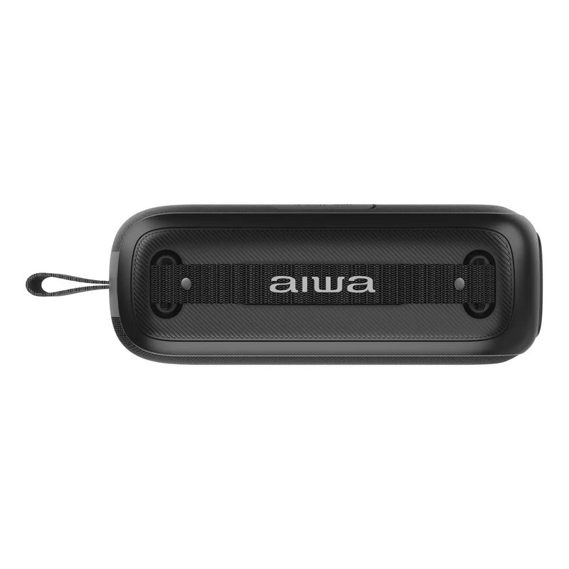 Parlante Aiwa Awss40bt Portátil Bluetooth Con Karaoke Negro Negro