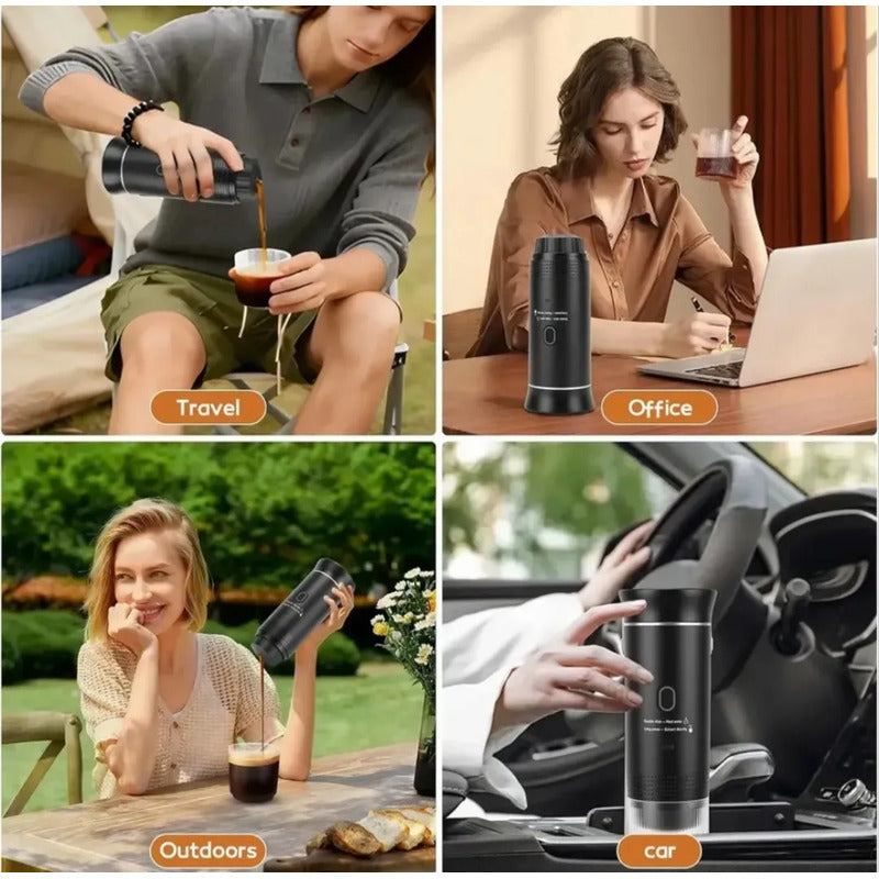 Cafetera Portátil Expresso 3 En 1 Para Casulas Dolce Gusto Negro